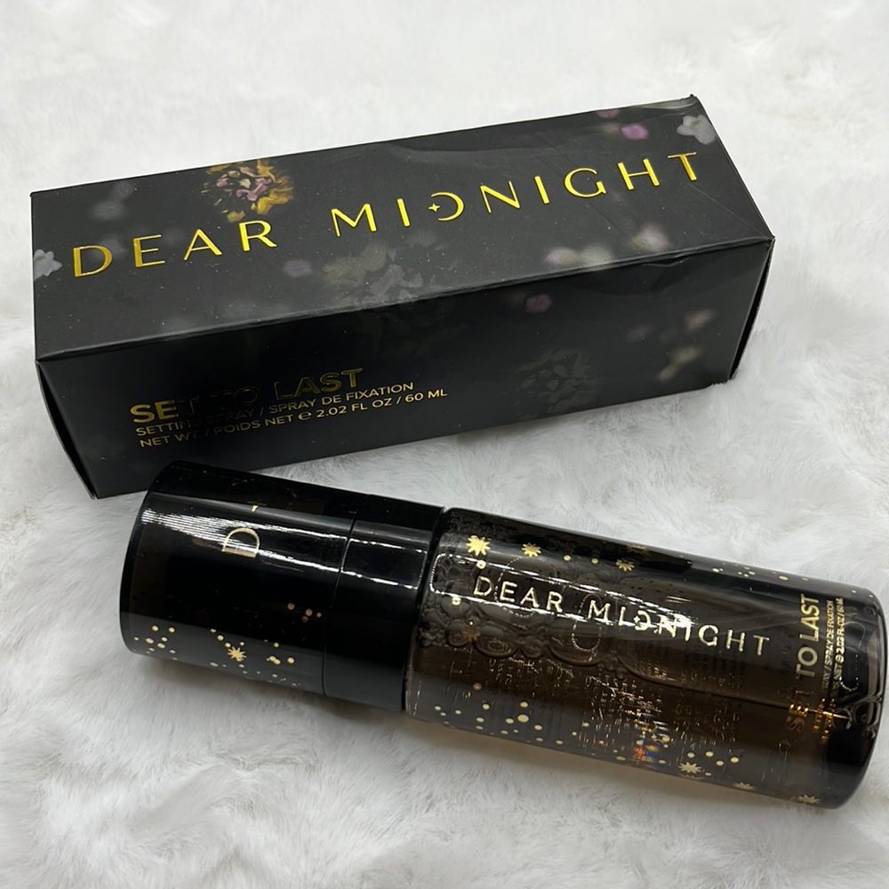 NEW Dear Midnight Set To Last Setting Spray